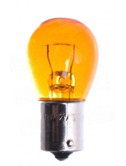 Náhradná žiarovka 12V, 21W, BA15 oranžová pre MLBT, ELB