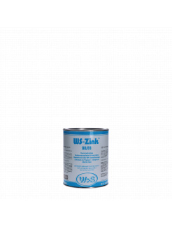 Zinková farba WS-Zink® 80/81 s obsahom zinku 90% 0.5l odolný do 300 ° C , základný náter pre následné lakovanie, vodivá ochranná vrstva na bodovanie