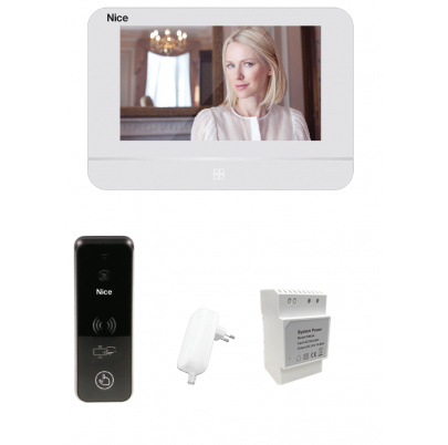 Videovrátnik, monitor ,mikrofón s čitačou kariet,RFID tagy