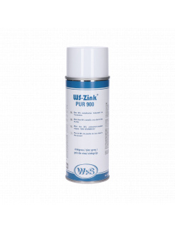 Zinkový sprej WS-Zink® Pur900 s obsahom zinku 90% 400ml, zvárateľný, matná farba odolný do 300 ° C , základný náter pre následné lakovanie, vodivá ochranná vrstva na bodovanie