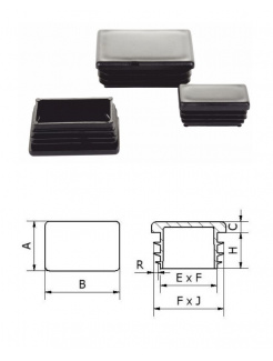 Krytka plastová A-15mm x B-30mm