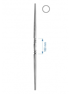 DOPREDAJ Kruhová tyč-rúrková H-1000mm, ø 32mm, stena 1,2mm