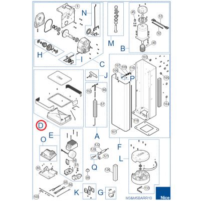 SPAMG095A00 kit majáku pre M5BAR