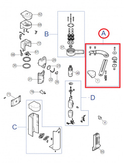 SPAMG215A00 kit ramien pre WALKY