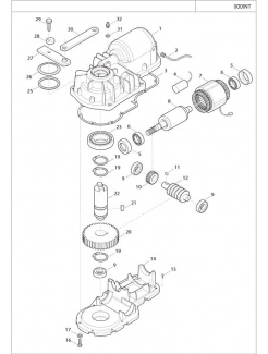 470S9050H606 stator pre pohon UNDER