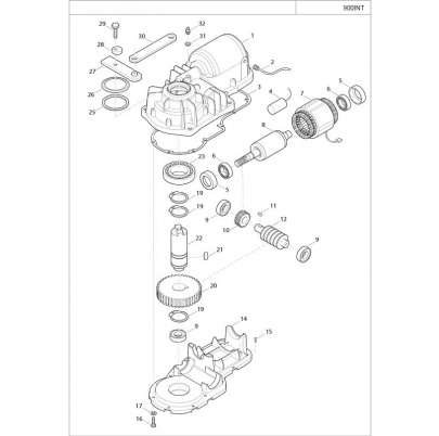 470S9050H606 stator pre pohon UNDER