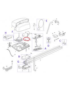 PPD1221R01.4540 magnetický krúžok pre snímač enkodéra SPIN11