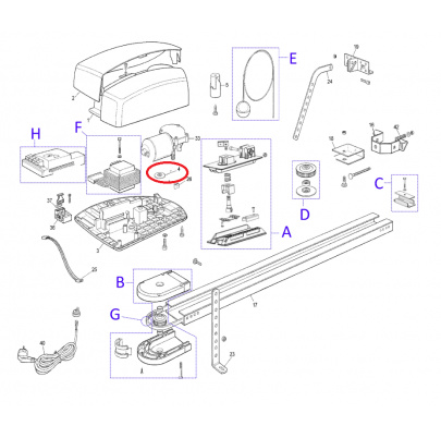 PPD1221R01.4540 magnetický krúžok pre snímač enkodéra SPIN11