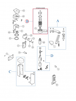 SPAMG216A00 kit ramena pre WALKY