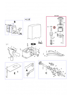 PRTH04 kit motora pre Thor1500